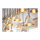 Cotter 14 Light Fabric Dimmable Geometric Chandelier