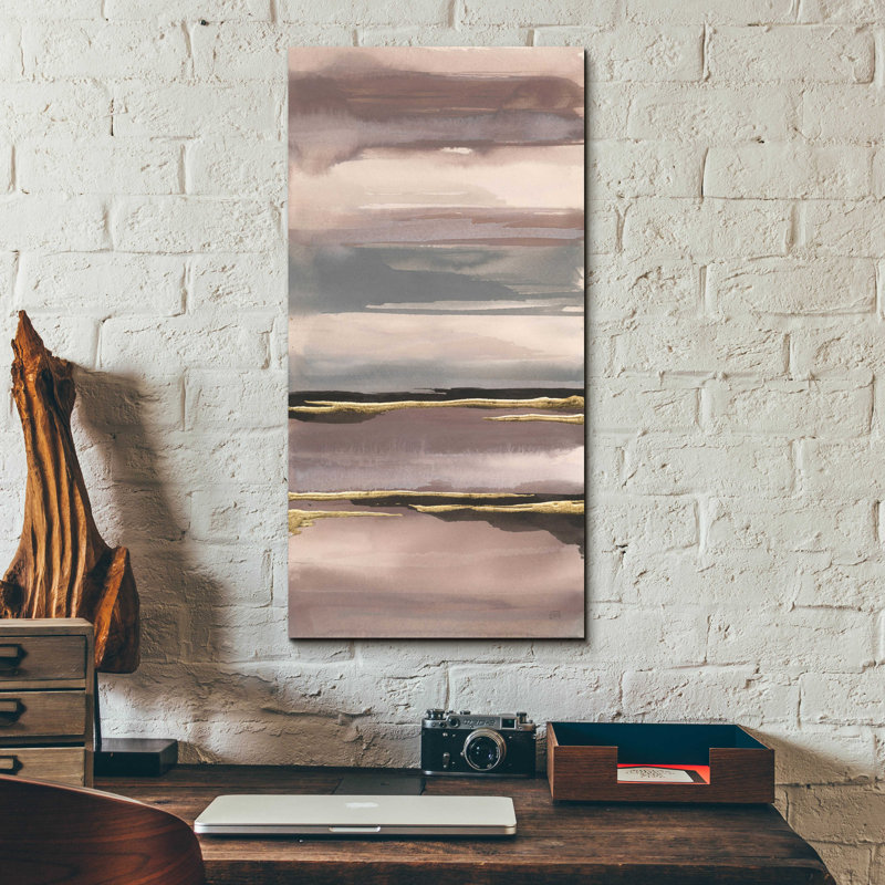 «Gilded Morning Fog IV» par Chris Paschke, H 24 po x l 12 po