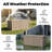 Decksplore 290 Gallons Water Resistant Resin Lockable Deck Box-137866575