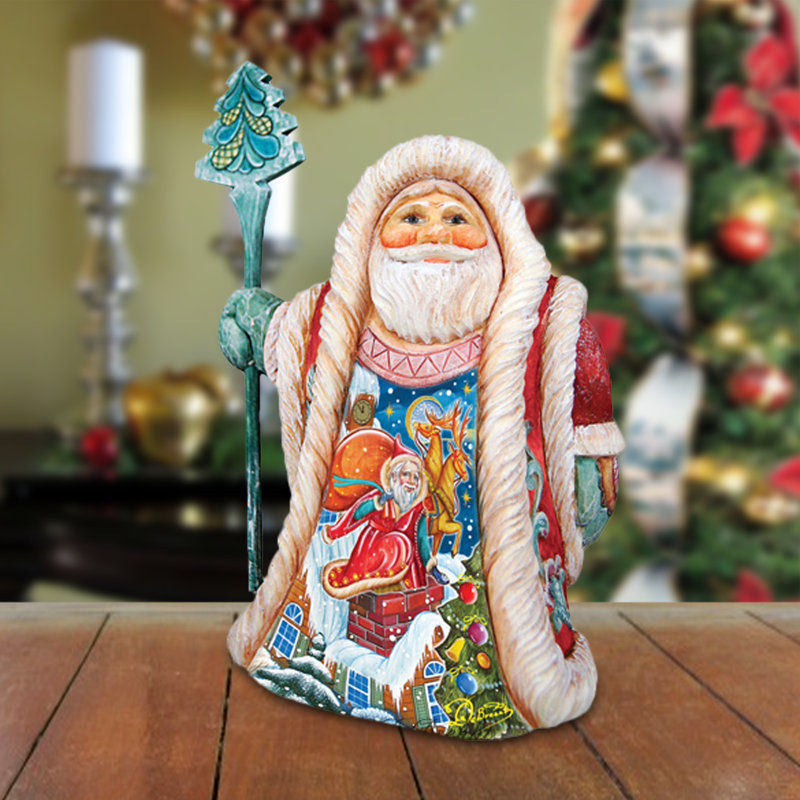 Collection de derevo santa figurine toit Fifield