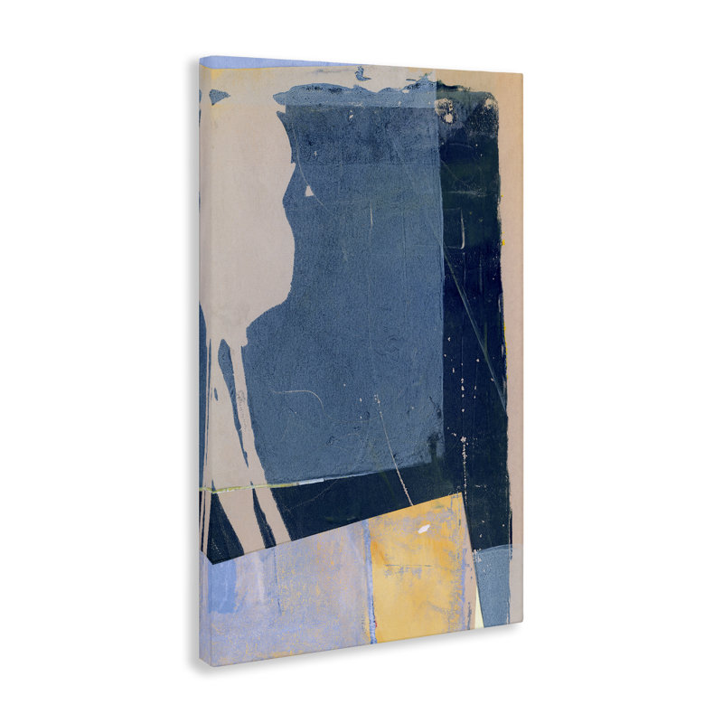 Art mural linéaire sur formes vieillies par Donna Weathers, H 24 po x l 16 po