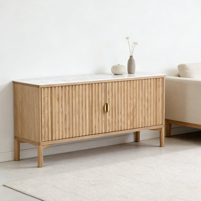 Living room storage and organization cabinet