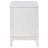 Avril Distressed White 2-Drawer Nightstand Bedside Table