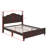 Retro-Style Wooden Platform Bed Frame – Equipped With Wooden Slat Support-1758255567-1758255565