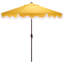 Parasol à franges inclinables 108 po Winnie-606380128