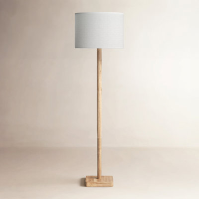 Phipps 58.5'' Solid Wood Floor Lamp