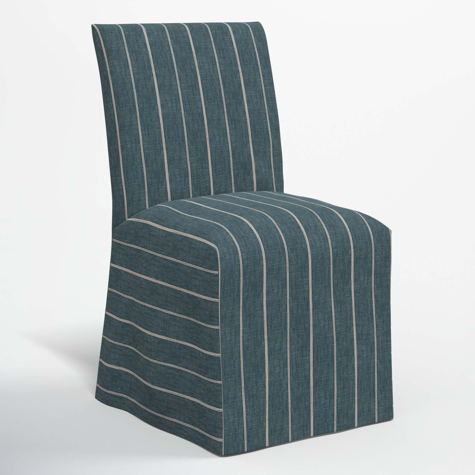 Anthony Cotton Parsons Chair in Fritz Indigo