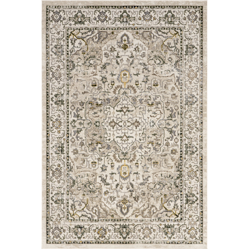 Cady SpinClean Machine Washable Transitional Area Rug, Rectangle 5' x 8'