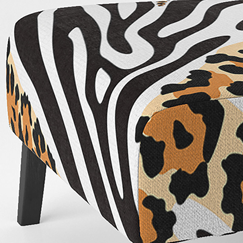 Fauteuil de chambre Zebra And Leopard