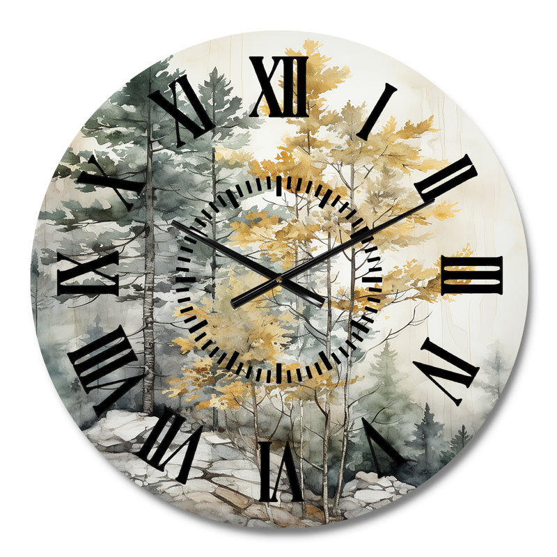 Horloge murale Forest, Médium