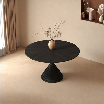 Round unique simple dining table