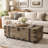 Destino Solid Wood Top Single Coffee Table-1021937496-1021937500