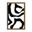 Abstract Black Gems by  - Picture Frame Painting on Paper-131274120-131274112-131274106