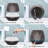 DAROMA 550ML Remote Essential Oil Diffuser-51068391
