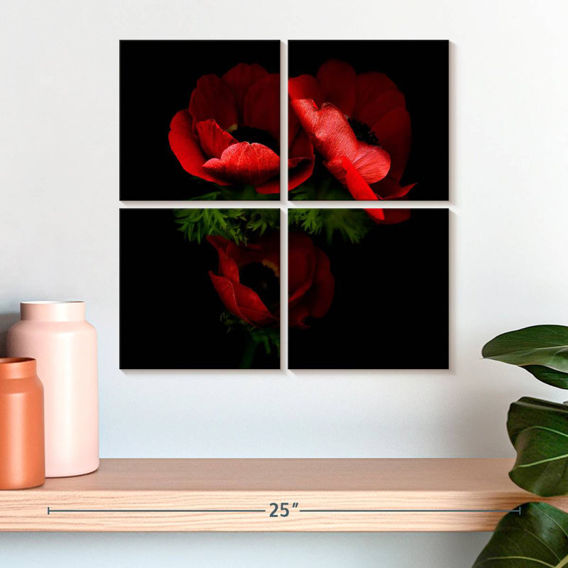 Harnek Anemone VII, 18" H x 18" W