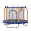 Trampoline de 55 pouces pour enfants avec trampoline intérieur et extérieur
