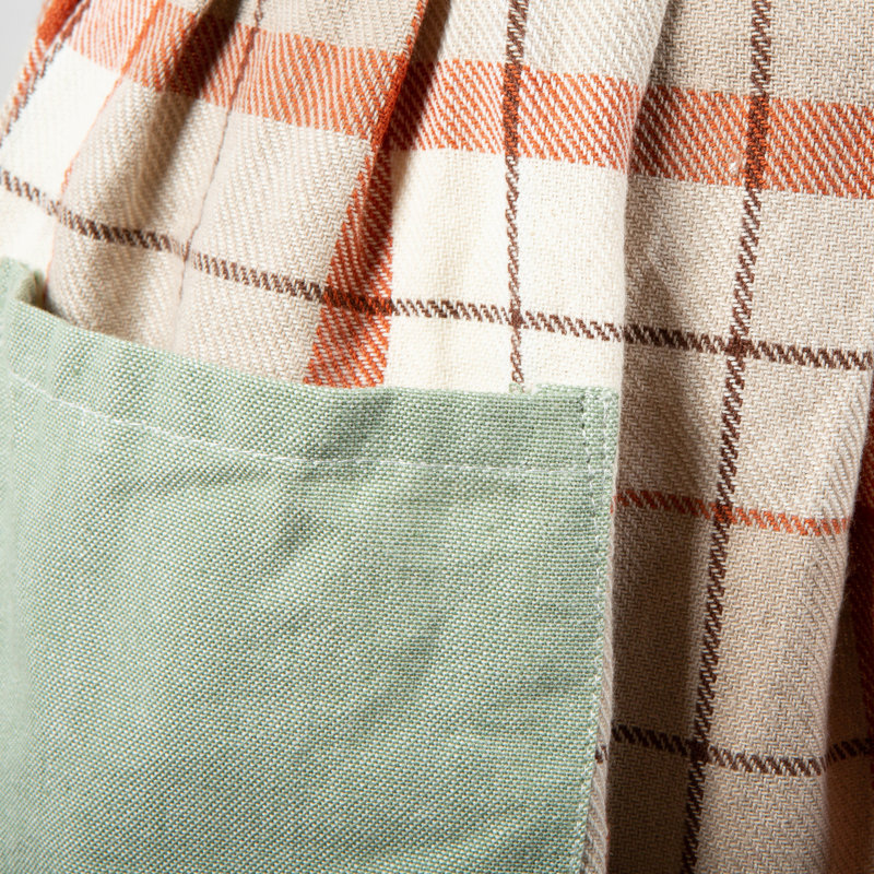Alcova Thanksgiving Plaid Cotton Apron Sets