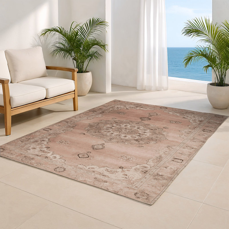 Tapis intérieur et extérieur Tabriz, Rectangulaire 8 pi x 10 pi