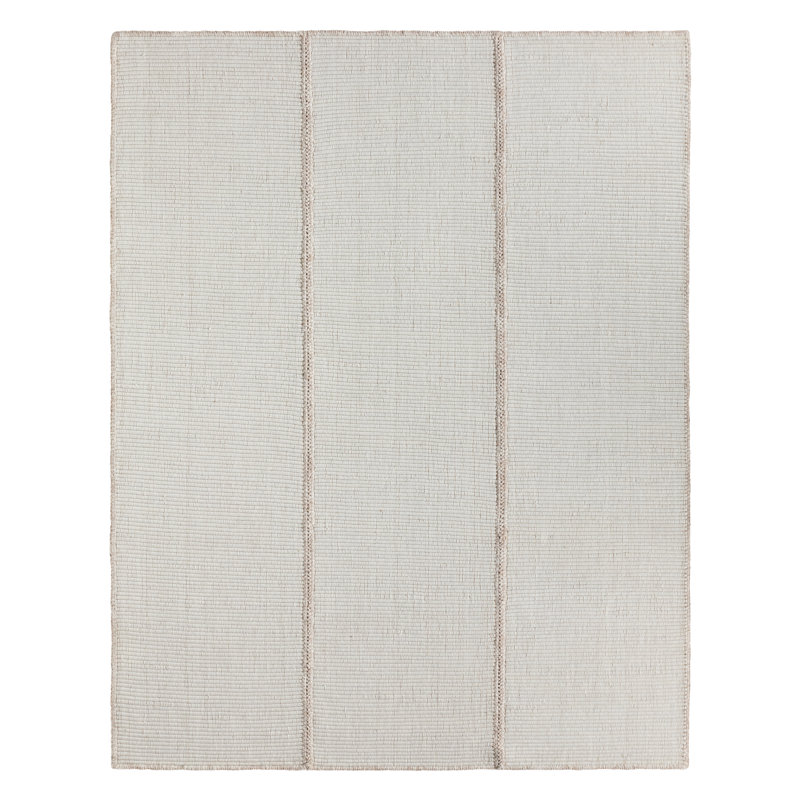 Jaipur Living Bayana YAT02 Handmade Solid White Area Rug (6'x9'), Rectangle 8' x 10'