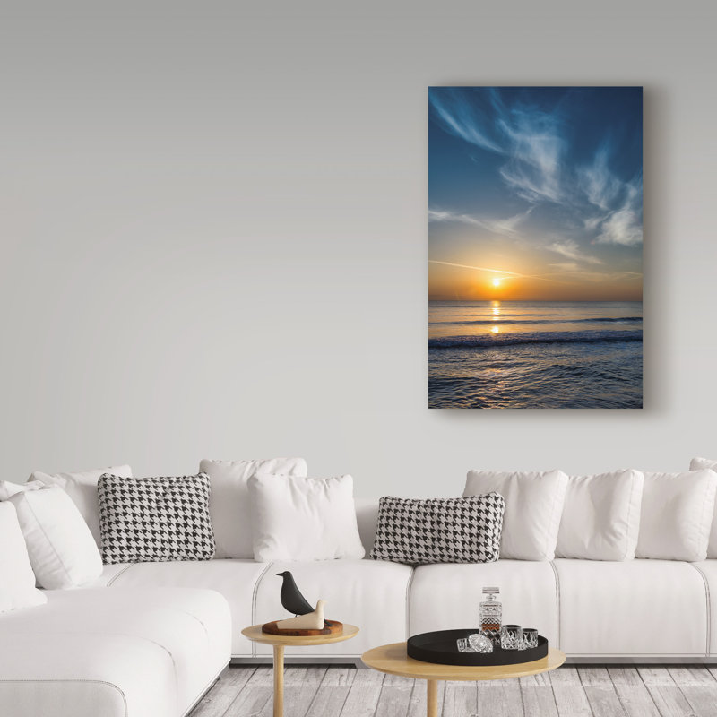 Dyara «Sun Coastline», reproduction de photo sur toile tendue, H 19 po x l 12 po x P 2 po