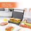 27.8cm Non-Stick Stainless Steel Grill & Griddle Pan