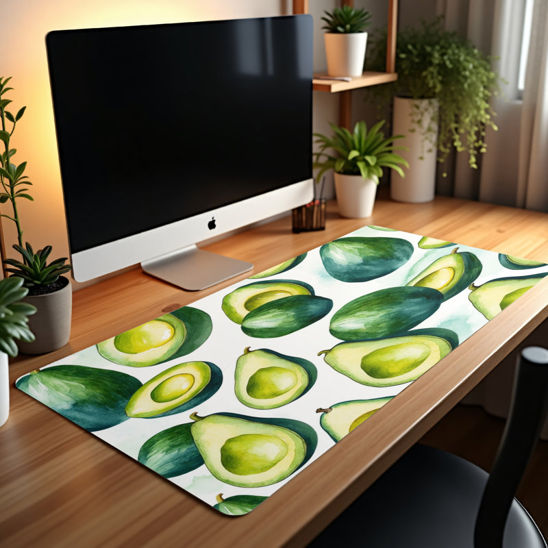 Polyester Desk Pad, 14.4x12.1