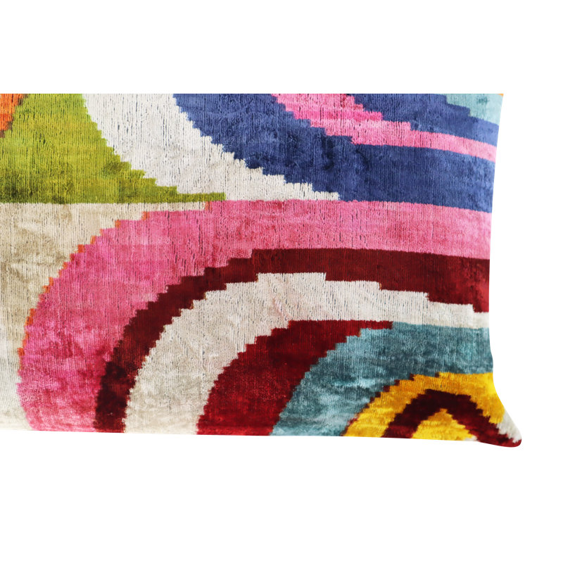 Velvet Lumbar Pillow Cover & Insert