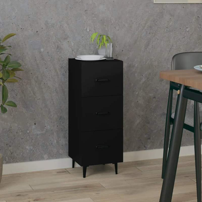 Kallieann End Table, Black