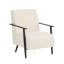 Ensemble de 2 chaises longues modernes avec structure en métal-102657586