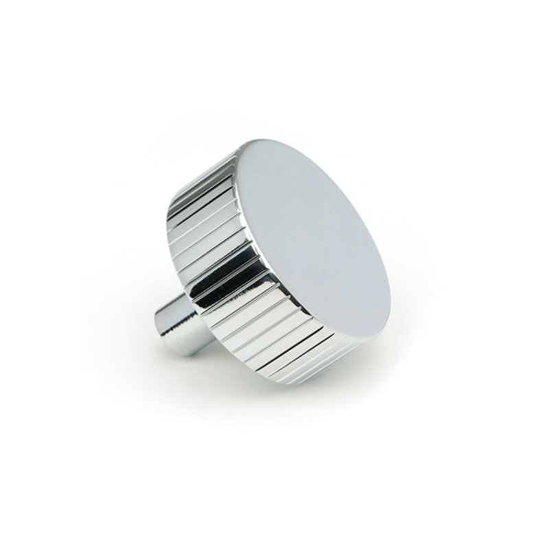 Round Knob, Polished Chrome, 4 cm