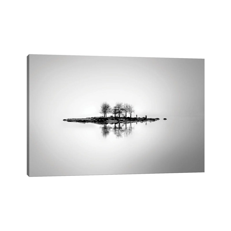 The Floating Island by Albena Markova - Wrapped Canvas Print, 101.6 cm H x 66.04 cm W x 3.175 cm D