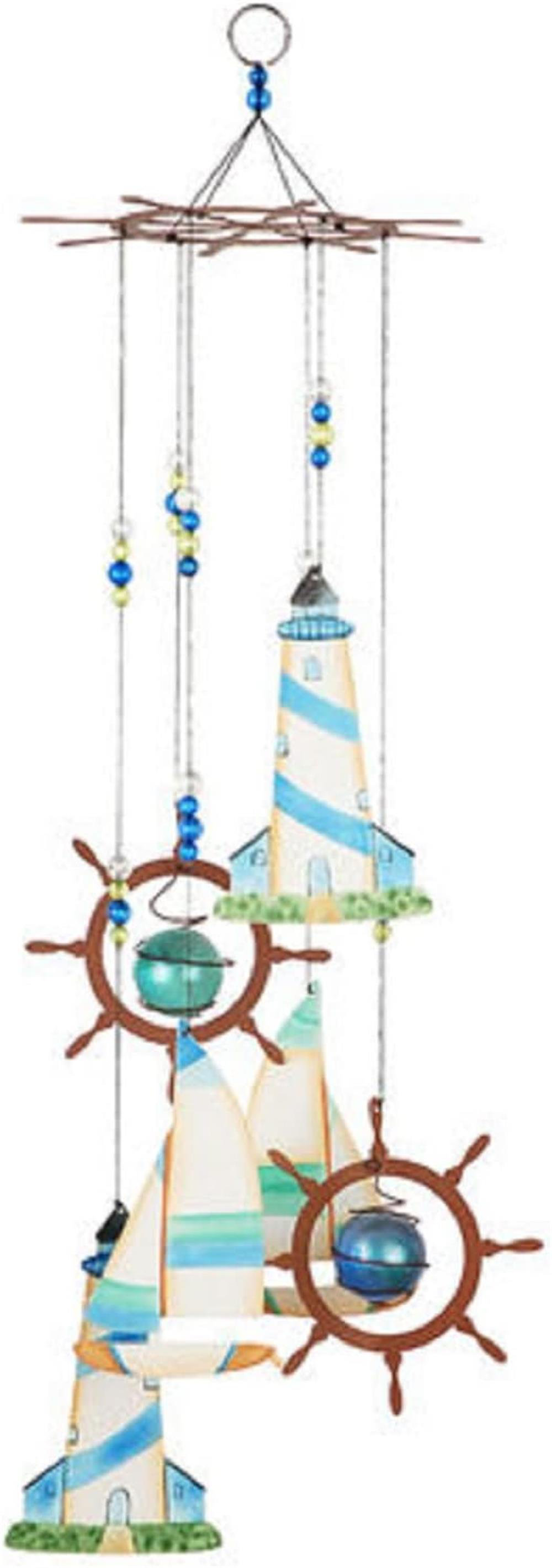 Breakwater Bay Sailing Series Wind Chime | Wayfair - Sail Shape Wind Chime Lights