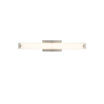 Carlisle 27" Dimmable LED Bath Vanity & Wall Light With Glass Shade And Built In Color Temperature Switch (2700K/3000K/3500K/4000K)