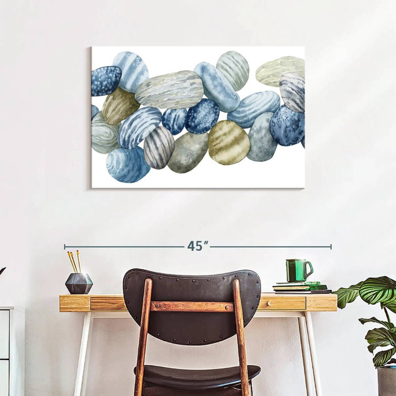 Alvord Found Pebbles III, 24" H x 36" W