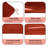 Fade Resistant Outdoor Chair Cushions Set Of 2, Deep Seat Patio Cushions 22 X 22 With Removable Cover, 28D High Resilience Foam Replacement Outdoor Seat Cushions With For Sofa, Adirondack Chair, Sectional,Brick Red-124896499-124896488