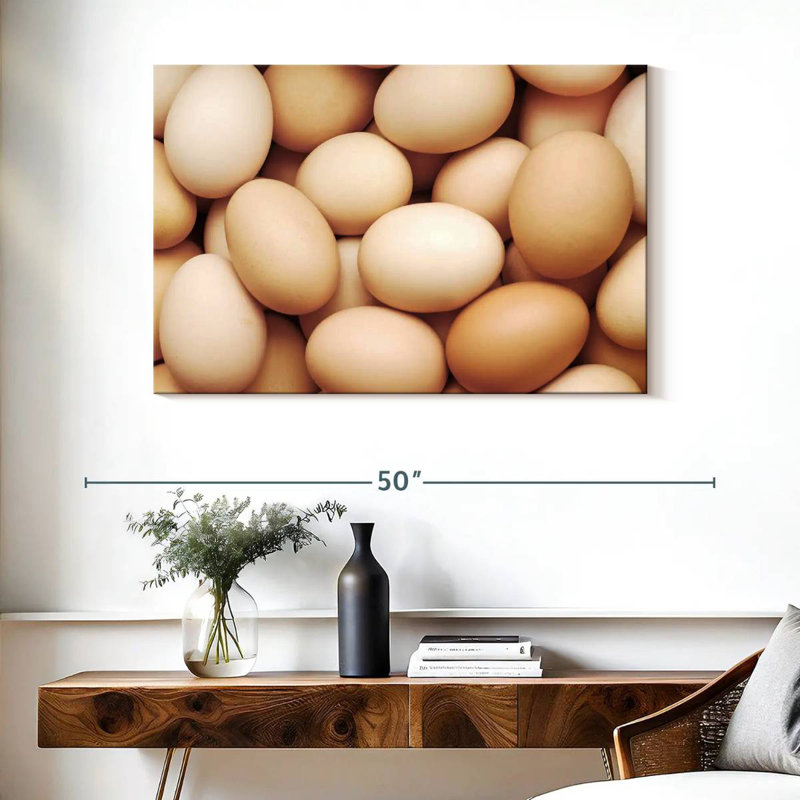 Yarlin Poultry Eggs, 26" H x 39" W