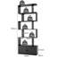 Berwaldt 183cm H x 70cm W Geometric Bookcase-1253091130