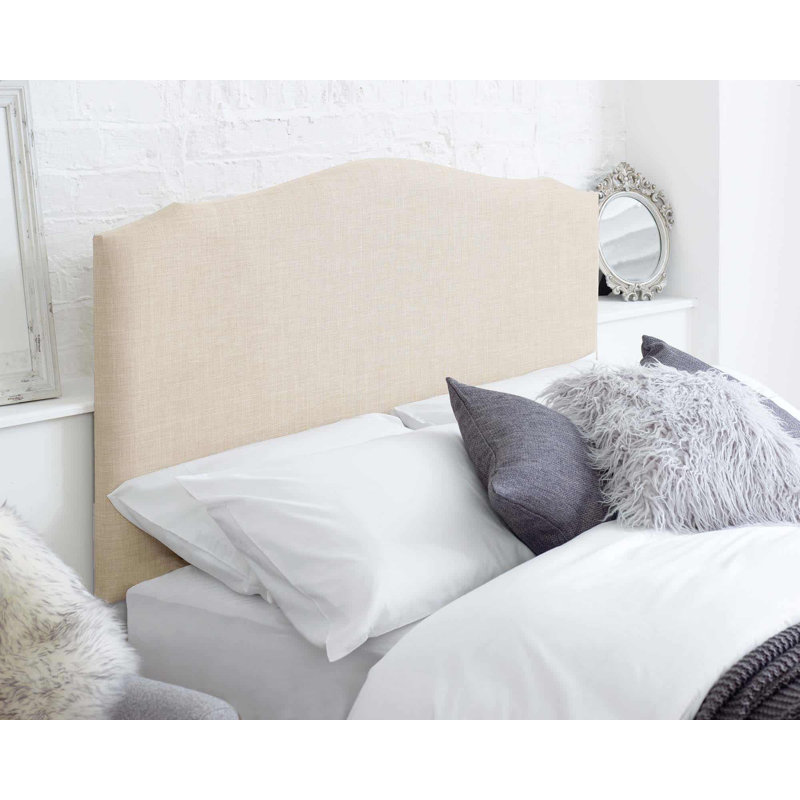 Aimani Upholstered Headboard, Single (3'), Cream