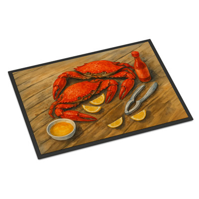 Crab Hot Doormat