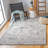 Abstract Hand Tufted Performance Abstract Rug-1971460948