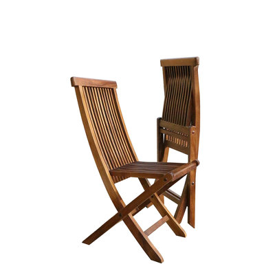 Aichele Teak Outdoor Dining Side Chair