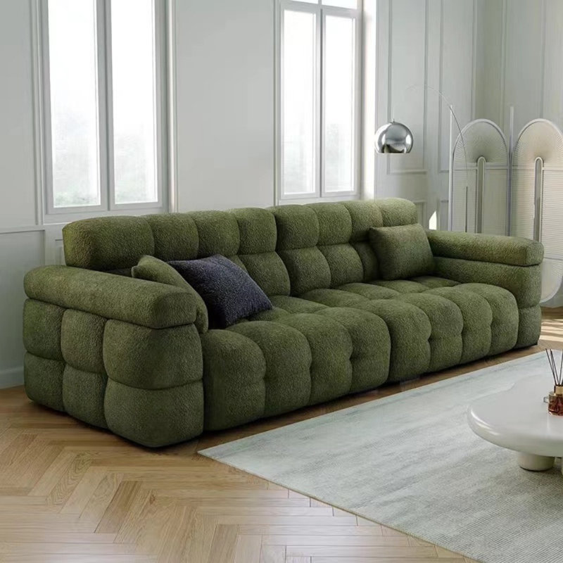 Canapé Minimalist Cloud Living, Vert