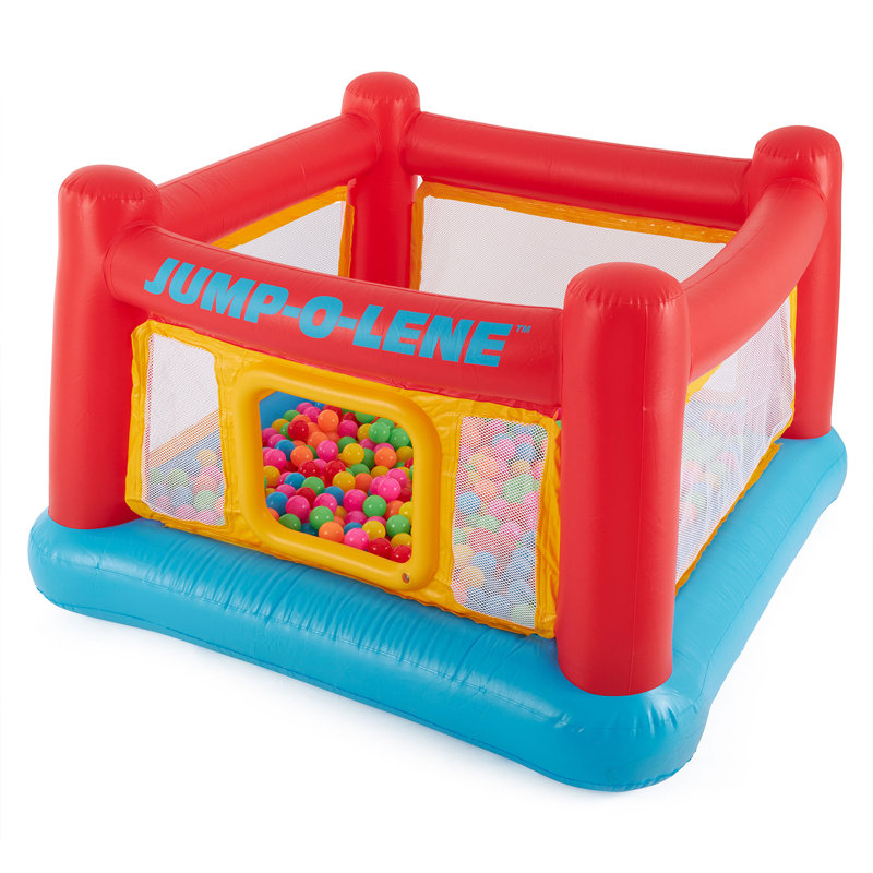 Jeu gonflable avec trampoline Intex Jump-O-Lene, Paquet de 2, Bouncehouse