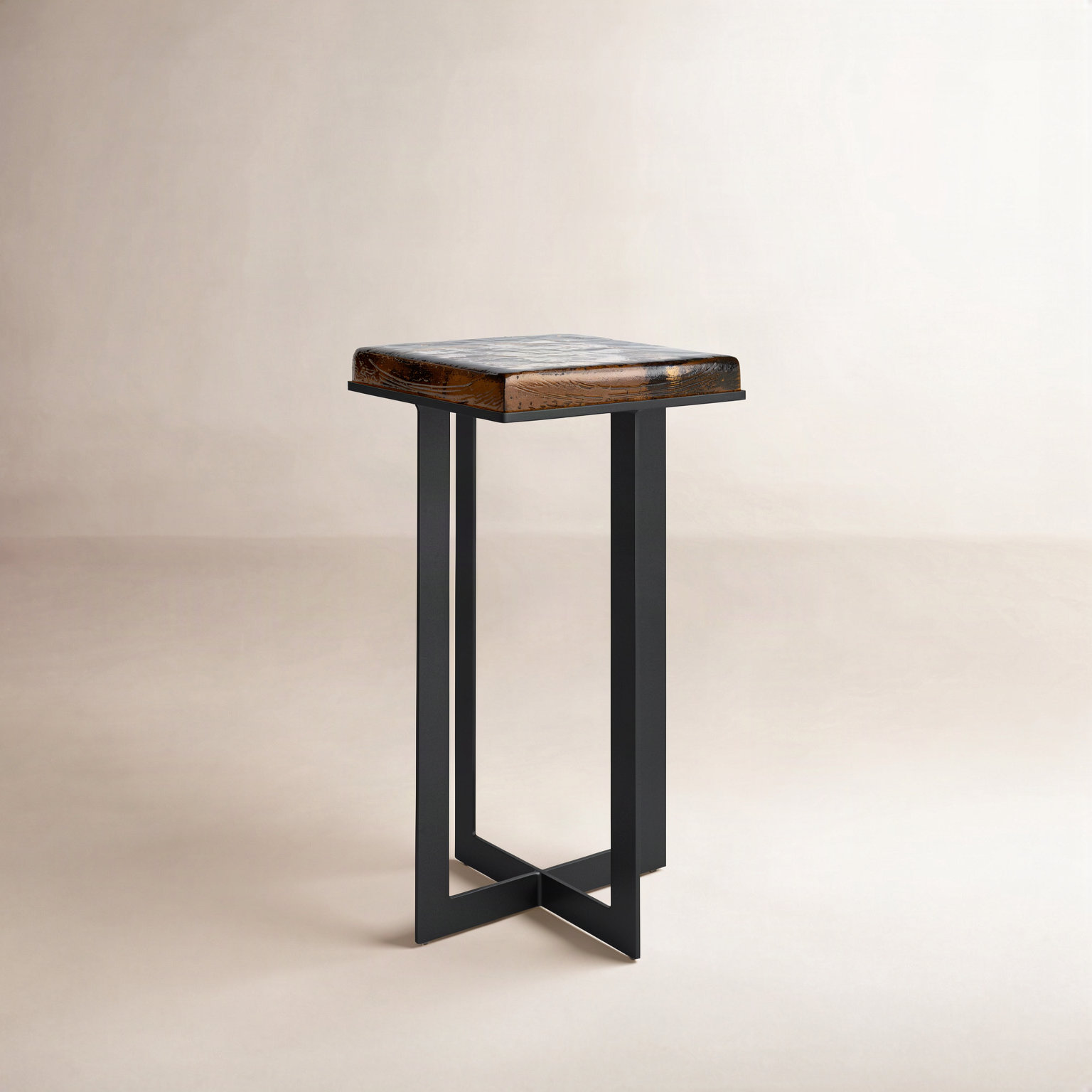 Tomika Glass End Table