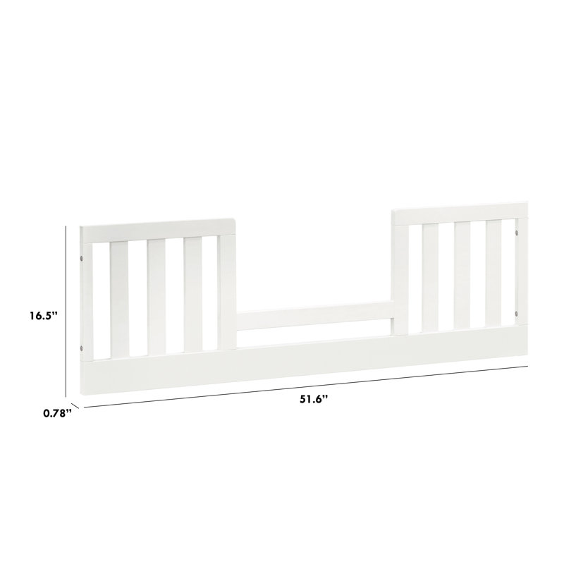 Darlington & Sullivan Toddler Bed Rail, Warm White