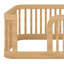 Base de lit en bois pour enfants avec clôture de sécurité-129390990
