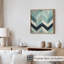 Motif abstrait chevron abstrait III, reproduction d'art non encadrée-1224830281