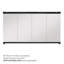 Accessoire de porte de foyer en verre Dimplex BF-1695859112