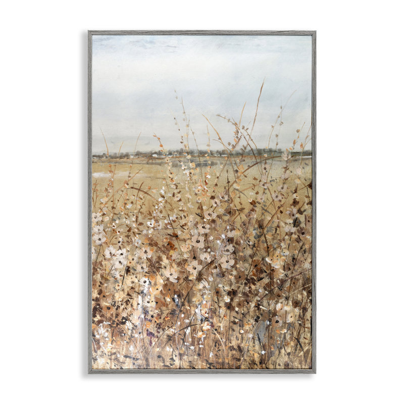 «View Through Meadow Flowers», estampe numérique par June Erica Vess, Estampe numérique Farmhouse, H 24 po x l 16 po