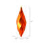 Ornement en forme de tourbillon mat 8 po-1714027106